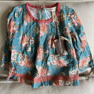 Matilda Jane flowy Top with lace